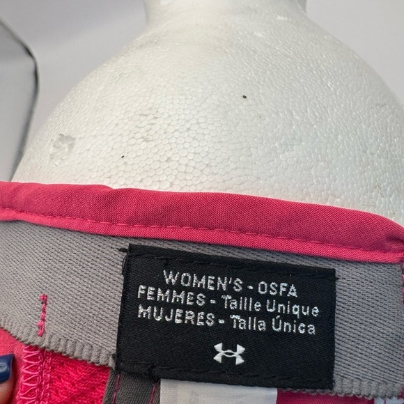 UNDER ARMOUR  WOMENS RUNNING HAT, PINK Baseball Cap Athletic EUC - Picture 13 of 16